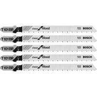Basic Wood Jigsaw Blade, T-Shank, 4" L, 10 TPI O-Max