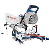 Single-Bevel Slide Miter Saw, 8-1/2", 12 A, 120 V O-Max