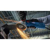 Ergonomic Angle Grinder, 4-1/2", 120 V, 10 A, 11000 RPM O-Max