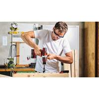 Cordless Hammer Drill/Driver (Tool Only), 1/2" Chuck, 18 V O-Max