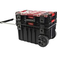 Ensemble roulant de coffres &agrave; outils Arx de 2 morceaux, 23-4/5" x 16" x 20-3/5", Noir O-Max