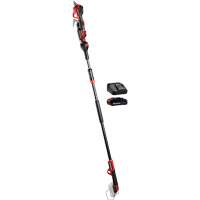 2-in-1 Professional Cordless Telescopic Pole Pruning Shear with 2.5Ah Battery & Charger Starter Kit O-Max