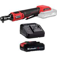Cl&eacute; &agrave; cliquet sans fil avec batterie 2,5 Ah PXC et ensemble chargeur de d&eacute;part, 18 V, Prise de 3/8" O-Max