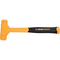 Dead Blow Hammer, 12 oz., Smooth Grip, 11-1/10" L O-Max