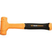 Dead Blow Hammer, 18 oz., Smooth Grip, 11-1/5" L O-Max