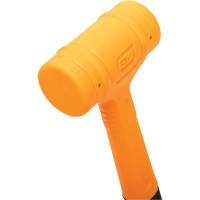 Dead Blow Hammer, 24 oz., Smooth Grip, 12-2/5" L O-Max