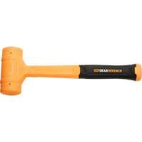 Dead Blow Hammer, 32 oz., Smooth Grip, 13-3/10" L O-Max