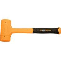 Dead Blow Hammer, 48 oz., Smooth Grip, 14-1/2" L O-Max