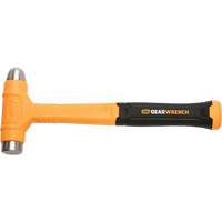 Dead Blow Ball Pein Hammer, 16 oz., Smooth Grip, 12-2/5" L O-Max