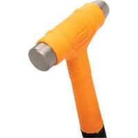 Dead Blow Ball Pein Hammer, 16 oz., Smooth Grip, 12-2/5" L O-Max