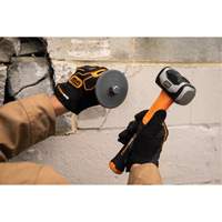Drilling Hammer, 48 oz., Fibreglass Handle, 11-3/10" L O-Max