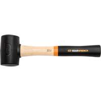 Rubber Mallet, 16 oz., Wood Handle, 13" L O-Max