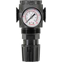 MODULAIR 300 Zinc Diaphragm Regulator, 3/8" NPT, 300 psi Max. PSI, In Line/Modular O-Max