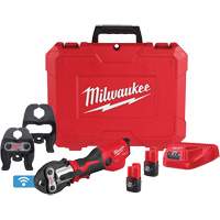 M12 FORCE LOGIC Press Tool Kit with ONE-KEY with CTS-V Jaws, 1/2" - 1", Power Driven O-Max