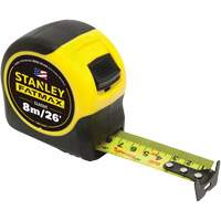 FATMAX&reg; Tape Measure, 1-1/4" x 26'/8 m, Imperial & Metric Graduations O-Max