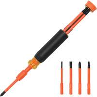 4-in-1 Insulated Multi-Bit Screwdriver O-Max