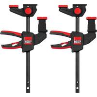 2-Piece One-Handed Table Clamps, 6" (152.4 mm) O-Max