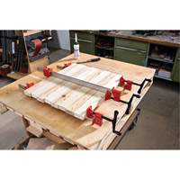 Heavy-Duty I-Beam Steel Bar Clamp, 36" (914.4 mm) Capacity, 2" (50.8 mm) Throat Depth O-Max