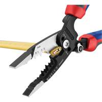 Forged Wire Stripper with KNIPEXTEND Handle, 8" L, 10 - 20 AWG O-Max