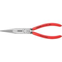 Long Nose Pliers with Cutter, 8" L O-Max