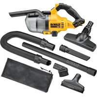 Aspirateur &agrave; main sans fil pour d&eacute;chets secs, 20 V, Capacit&eacute; 0,18 gal O-Max