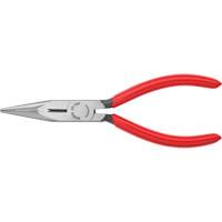 Long Nose Pliers with Cutter, 6-1/4" L O-Max
