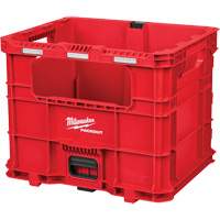 Caisse Packout, 15-3/4" x 18-5/8" x 15", Noir/Rouge O-Max