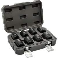 Jeu de douilles m&eacute;triques &agrave; 6 pans, 8 Mcx, Chocs, Prise de 3/4" O-Max