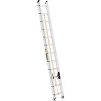 Jobsite Series Extension Ladder, 250 lbs. Cap., 24' H, Grade 1 O-Max