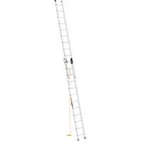 Jobsite Series Extension Ladder, 250 lbs. Cap., 24' H, Grade 1 O-Max