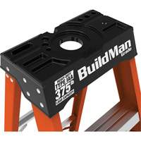 Step Ladder, 12', Fibreglass, 375 lbs. Capacity, Type 1AA O-Max