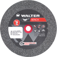 Bench Grinding Wheels, 6" x 3/4", 1" Arbor, 1 O-Max