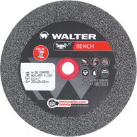 Bench Grinding Wheels, 6" x 1", 1" Arbor, 1 O-Max