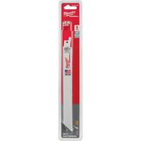 Lame de scie alternative Sawzall, Bim&eacute;tal, 10-14 Dents par pouce, 8" lo x 5/8" la O-Max
