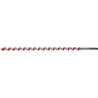 Ship Auger Drill Bit, 11/16" Diameter, 15" Flute, 7/16" Hex Shank O-Max