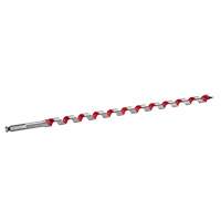 Ship Auger Drill Bit, 3/4" Diameter, 15" Flute, 7/16" Hex Shank O-Max