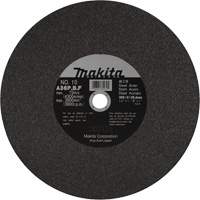 Metal Cutting Wheels, 14" x 1/8", 1" Arbor, Aluminum Oxide, 3900 RPM O-Max