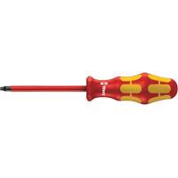 Tournevis isol&eacute; Square Plus, Tige de #2, Ronde, 8-1/16" lo, Prise en Plastique O-Max