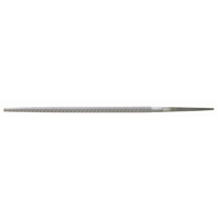 File, 1/8" Dia. x 4" L, Round, Bastard Cut O-Max
