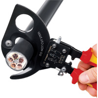Insulated Ratcheting Cable Cutters O-Max