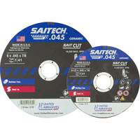 Cut-Off Wheel, 14" x 0.045", 5/8" Arbor, Type 1, Aluminum Oxide/Ceramic, 19000 RPM O-Max