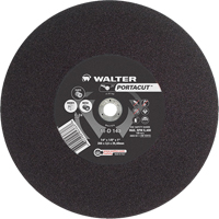 Portacut High Speed Cut-Off Wheel, 14" x 1/8", 1" Arbor, Type 1, Silicon Carbide, 5400 RPM O-Max