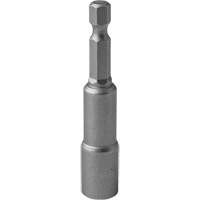 Nut Driver, 5/16" Tip, 1/4" Drive, 2-9/16" L, Magnetic O-Max