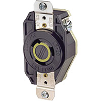 Single Flush 2-Pole 3-Wire Grounding  Receptacle O-Max