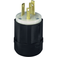 Dispositif verrouillable de qualit&eacute; industrielle, Nylon, 30 A, 250 V, L6-30P O-Max