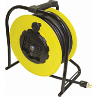 Hand-Wind Electric Cable Reels, 12", 15 A O-Max