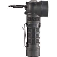 Lampe de poche &agrave; angle droit PolyTac 90 X, DEL, Piles CR123A, Polym&egrave;re O-Max