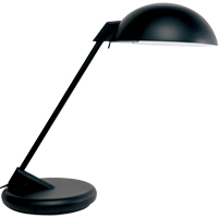 Lampe de bureau, 100 W, Incandescente, Noir O-Max