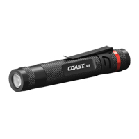 Lampe stylo G19, DEL, Corps en Aluminium, piles AAA, Compris O-Max