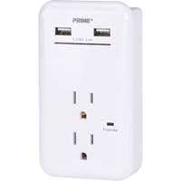 Prime&reg; USB Charger with Surge Protector O-Max